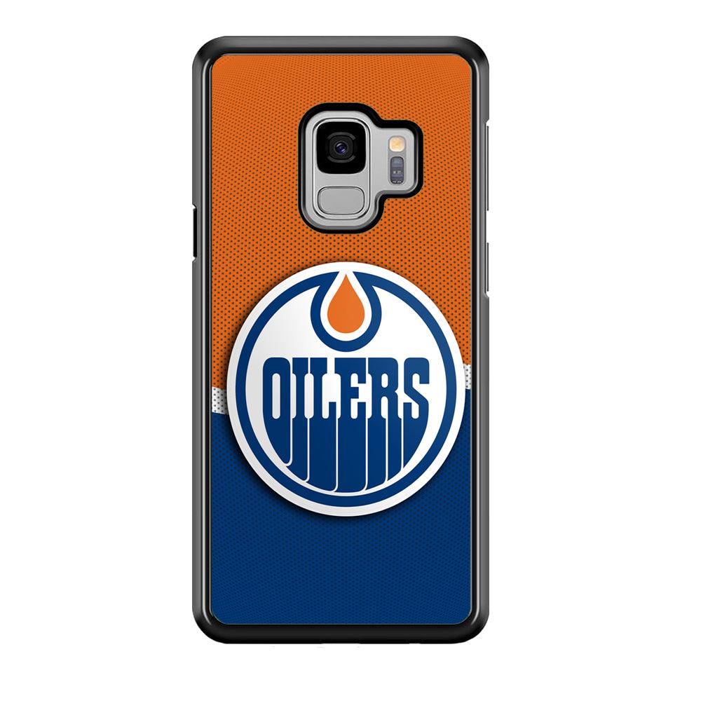 Hockey Edmonton Oilers NHL 002 Samsung Galaxy S9 Case-Plastic / Full Wrap (3D Case)-Xtracase
