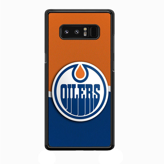 Hockey Edmonton Oilers NHL 002 Samsung Galaxy Note 8 Case-Plastic / Full Wrap (3D Case)-Xtracase