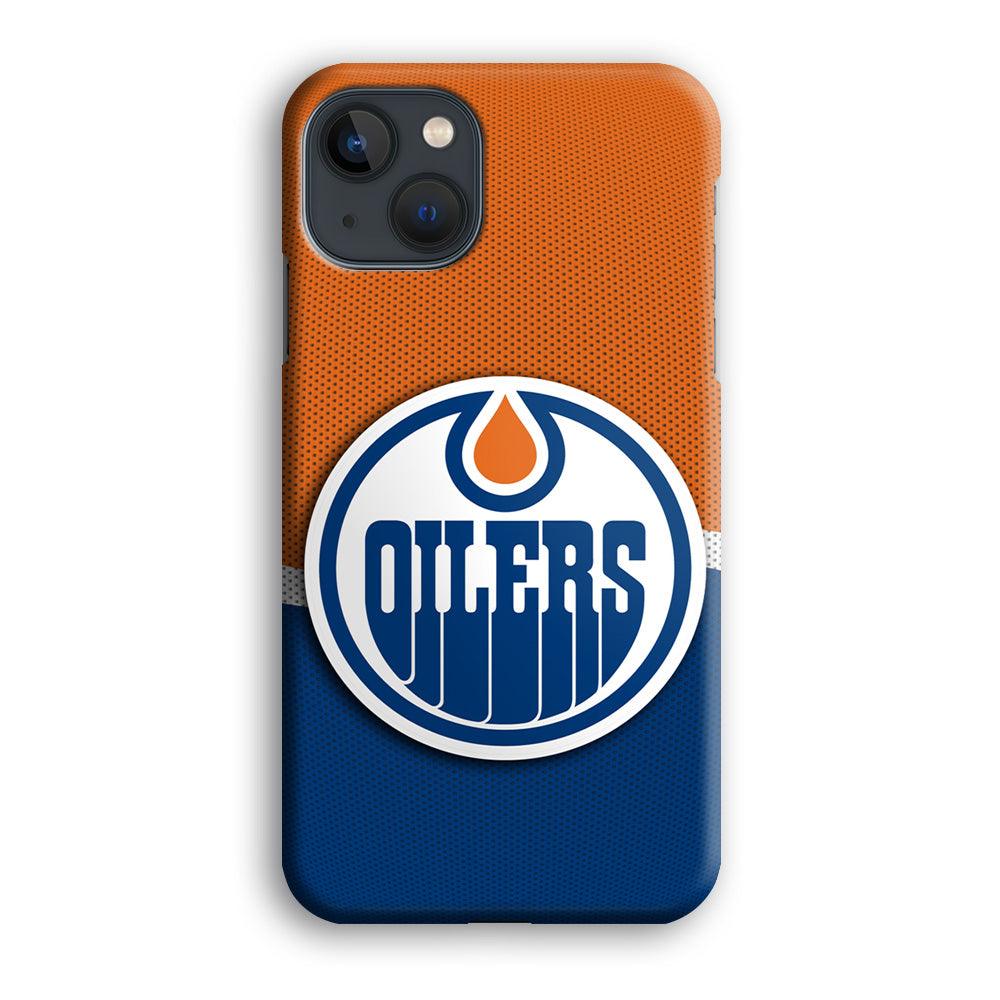 Hockey Edmonton Oilers NHL 002 iPhone 13 Mini Case-Plastic / Full Wrap (3D Case)-Xtracase