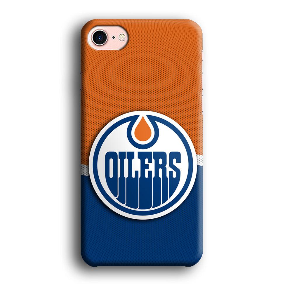 Hockey Edmonton Oilers NHL 002 iPhone SE 2020 Case-Plastic / Full Wrap (3D Case)-Xtracase