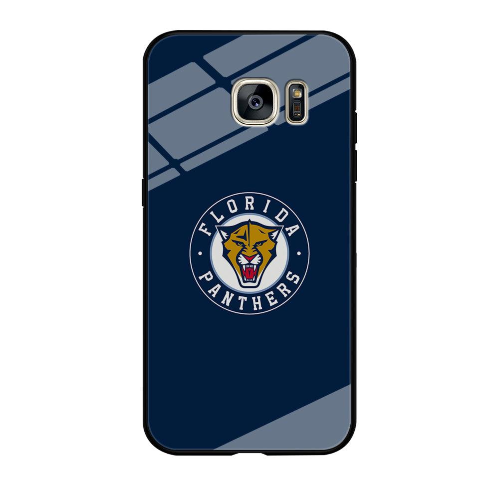 Hockey Florida Panthers NHL 001 Samsung Galaxy S7 Edge Case-Tempered Glass Case-Xtracase