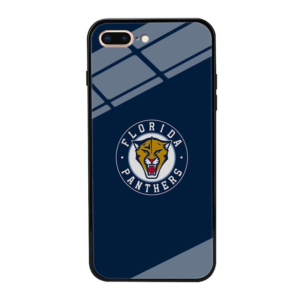 Hockey Florida Panthers NHL 001 iPhone 7 Plus Case-Tempered Glass Case-Xtracase
