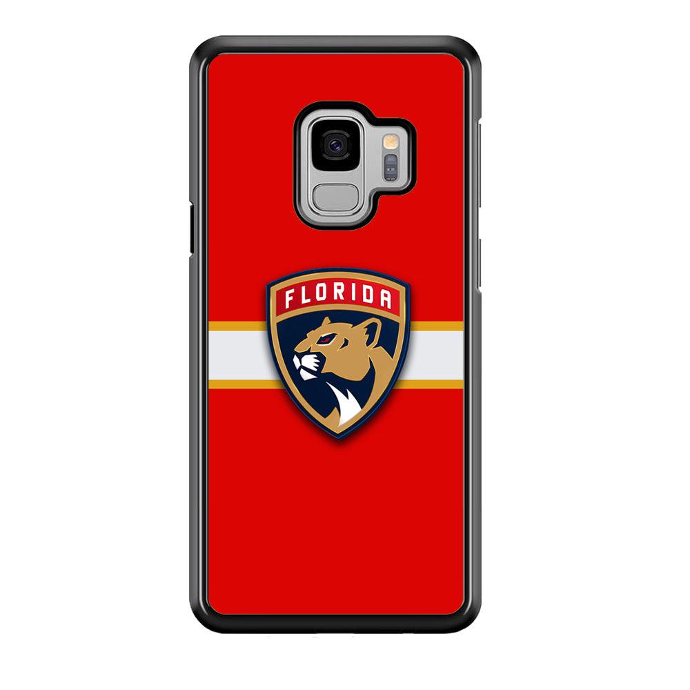 Hockey Florida Panthers NHL 002 Samsung Galaxy S9 Case-Plastic / Full Wrap (3D Case)-Xtracase