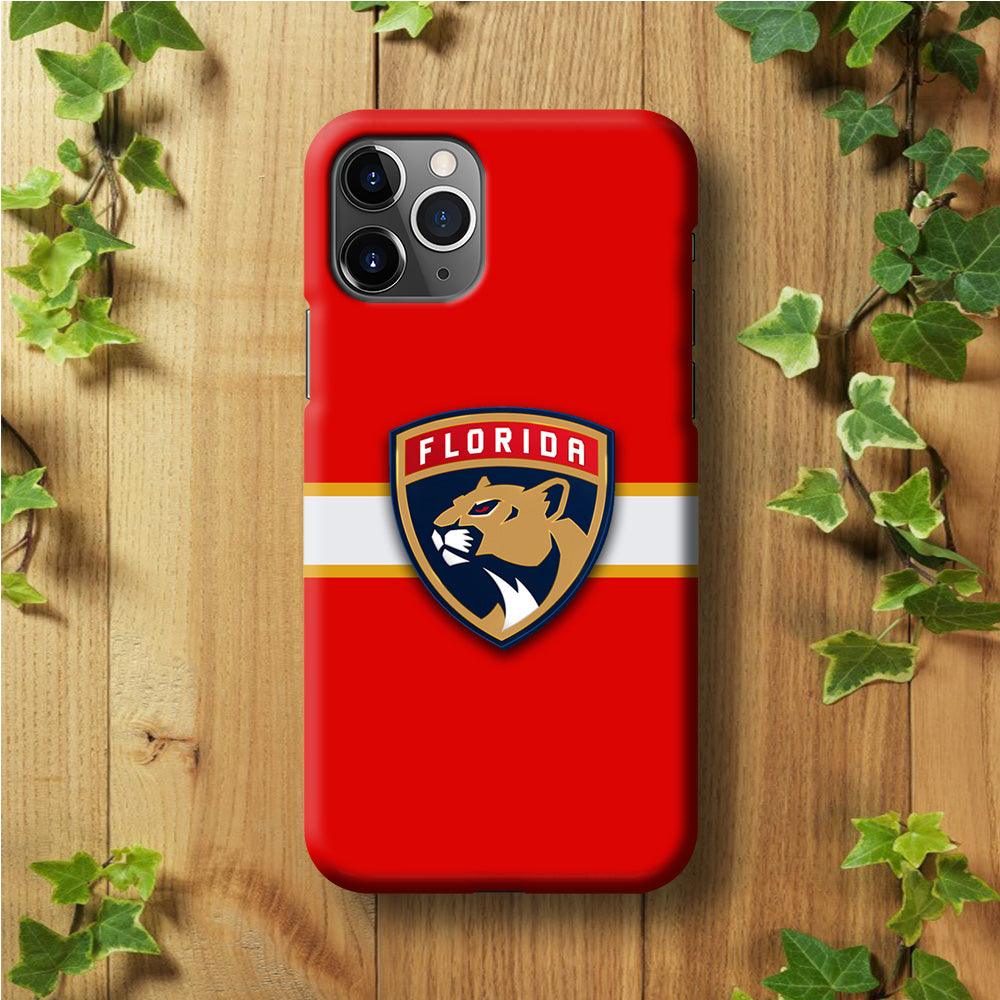 Hockey Florida Panthers NHL 002 iPhone 11 Pro Max Case-Plastic / Full Wrap (3D Case)-Xtracase