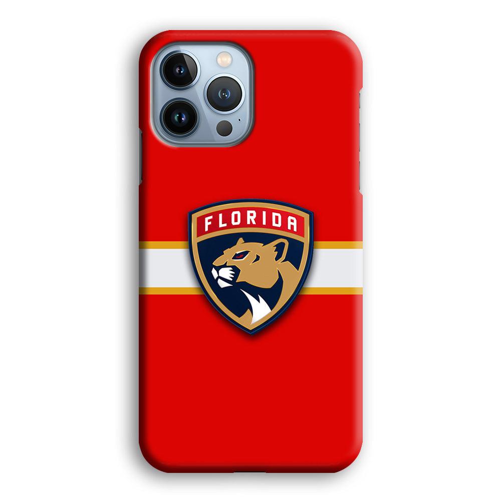 Hockey Florida Panthers NHL 002 iPhone 13 Pro Max Case-Plastic / Full Wrap (3D Case)-Xtracase