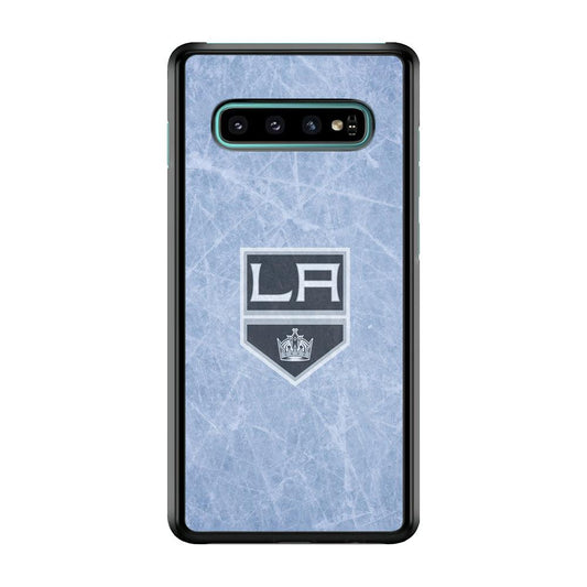 Hockey Los Angeles Kings NHL 001 Samsung Galaxy S10 Case-Plastic / Full Wrap (3D Case)-Xtracase