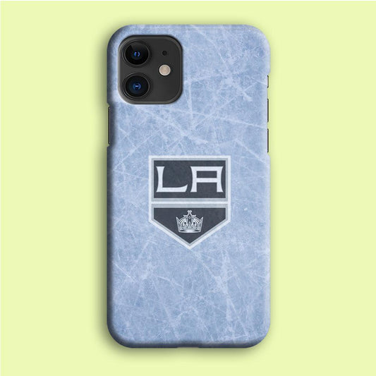 Hockey Los Angeles Kings NHL 001 iPhone 12 Mini Case-Plastic / Full Wrap (3D Case)-Xtracase