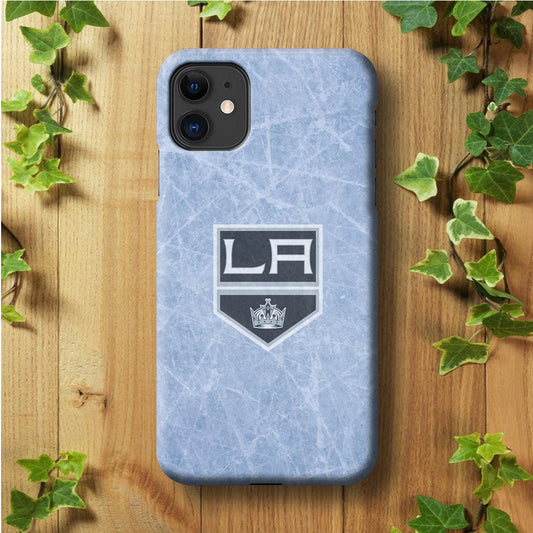 Hockey Los Angeles Kings NHL 001 iPhone 11 Case-Plastic / Full Wrap (3D Case)-Xtracase