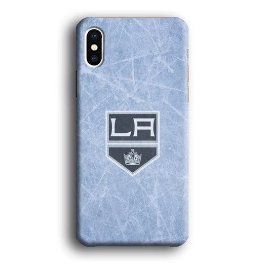 Hockey Los Angeles Kings NHL 001 iPhone X Case-Plastic / Full Wrap (3D Case)-Xtracase