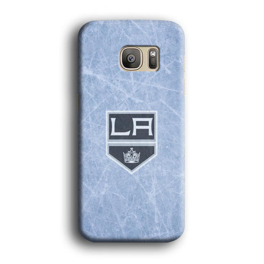 Hockey Los Angeles Kings NHL 001 Samsung Galaxy S7 Edge Case-Plastic / Full Wrap (3D Case)-Xtracase