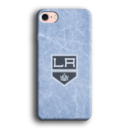 Hockey Los Angeles Kings NHL 001 iPhone 8 Case-Plastic / Full Wrap (3D Case)-Xtracase