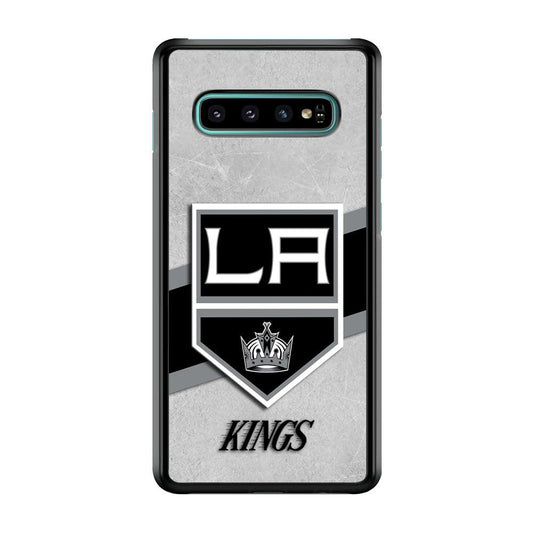 Hockey Los Angeles Kings NHL 002 Samsung Galaxy S10 Case-Plastic / Full Wrap (3D Case)-Xtracase