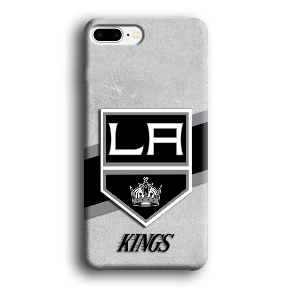 Hockey Los Angeles Kings NHL 002 iPhone 8 Plus Case-Plastic / Full Wrap (3D Case)-Xtracase