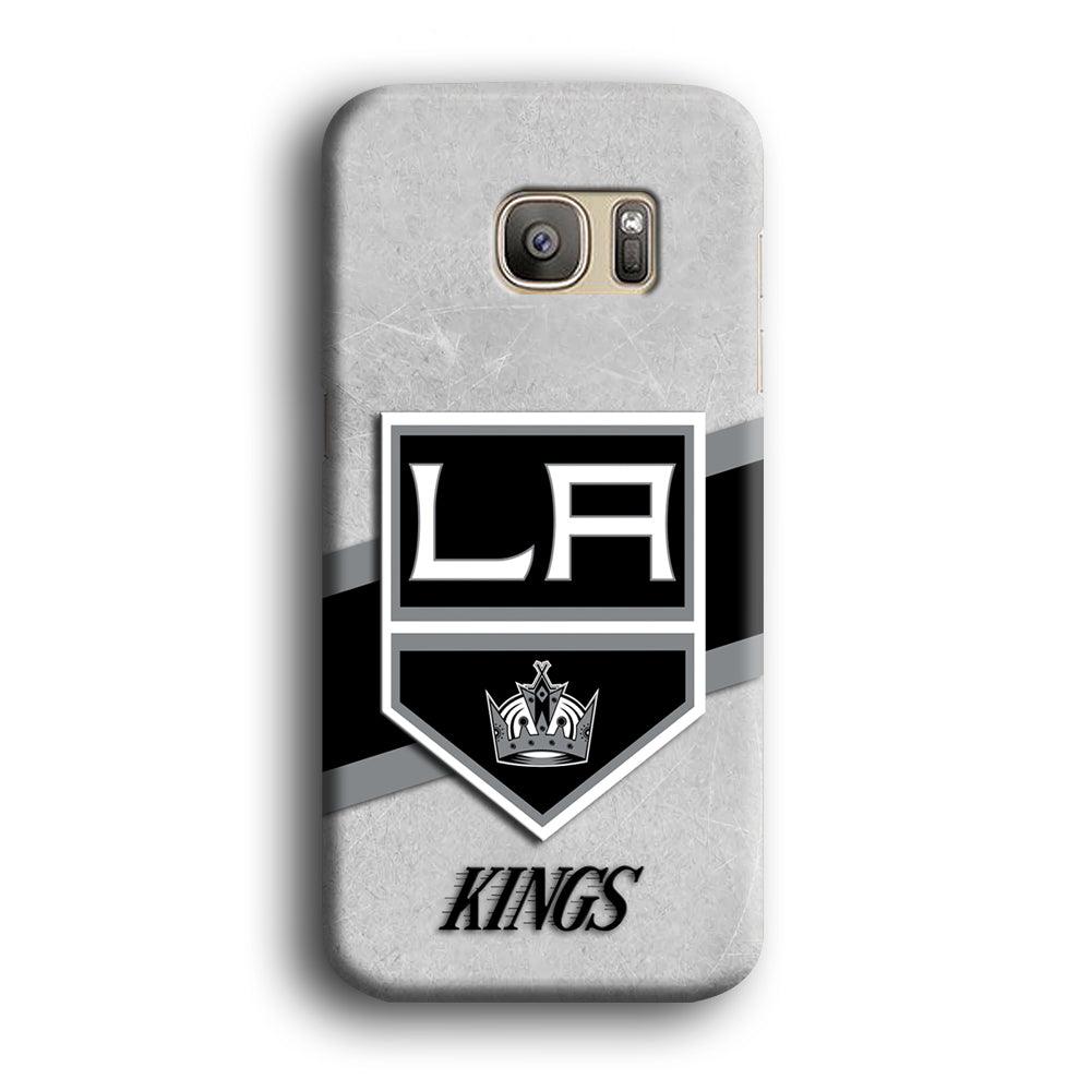 Hockey Los Angeles Kings NHL 002 Samsung Galaxy S7 Edge Case-Plastic / Full Wrap (3D Case)-Xtracase