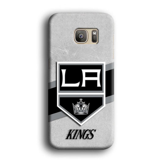 Hockey Los Angeles Kings NHL 002 Samsung Galaxy S7 Edge Case-Plastic / Full Wrap (3D Case)-Xtracase
