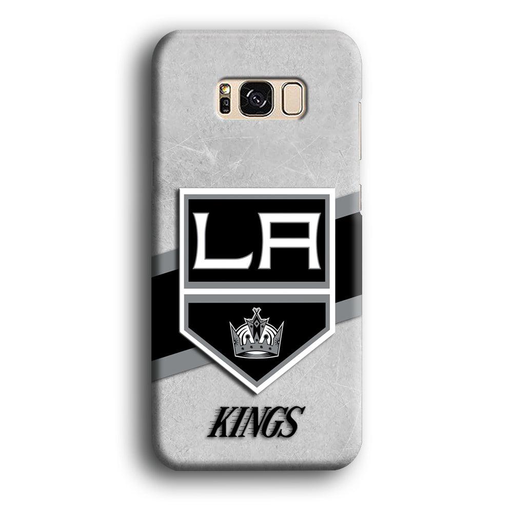Hockey Los Angeles Kings NHL 002 Samsung Galaxy S8 Case-Plastic / Full Wrap (3D Case)-Xtracase