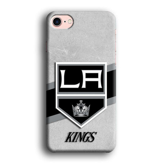 Hockey Los Angeles Kings NHL 002 iPhone 8 Case-Plastic / Full Wrap (3D Case)-Xtracase