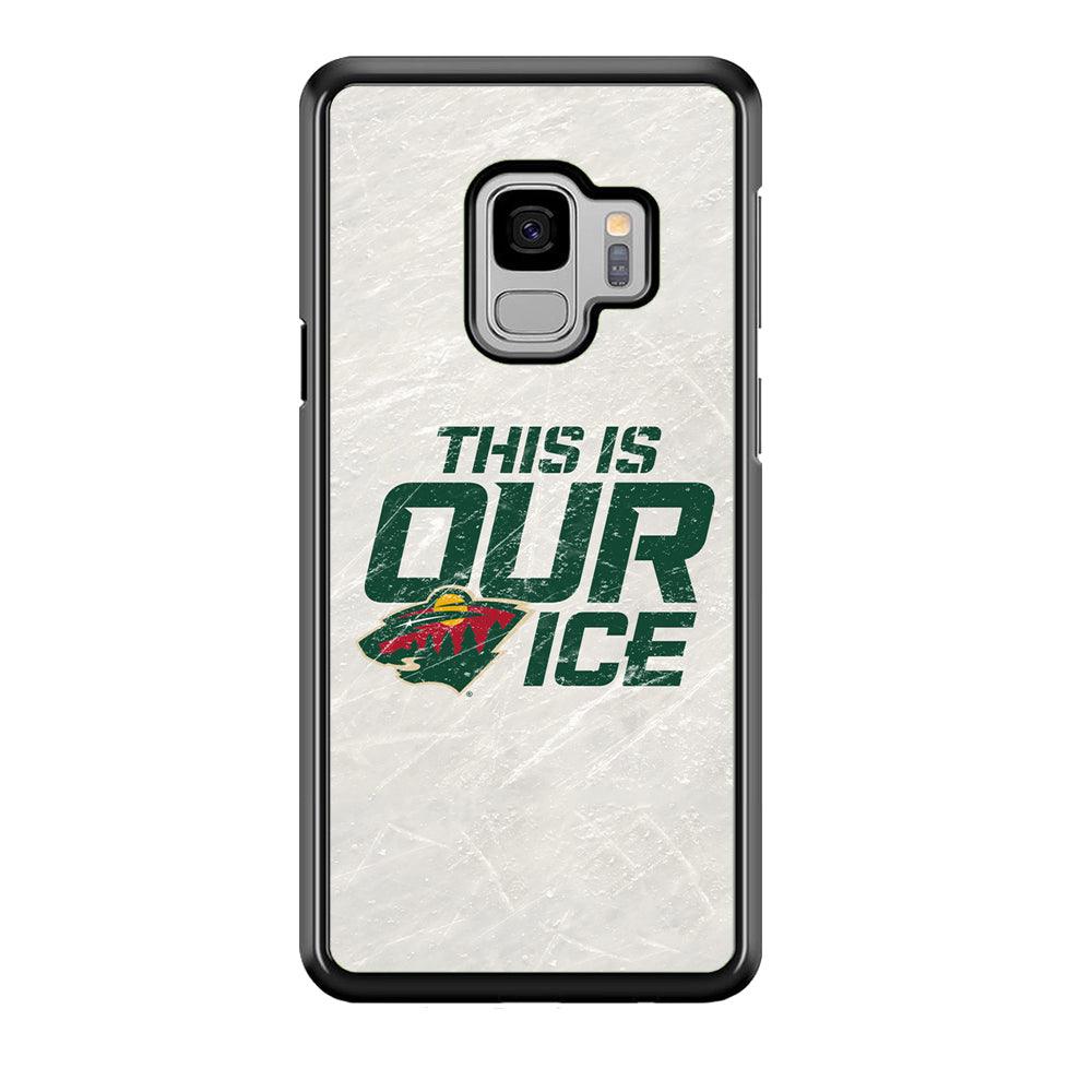 Hockey Minnesota Wild NHL 001 Samsung Galaxy S9 Case-Plastic / Full Wrap (3D Case)-Xtracase
