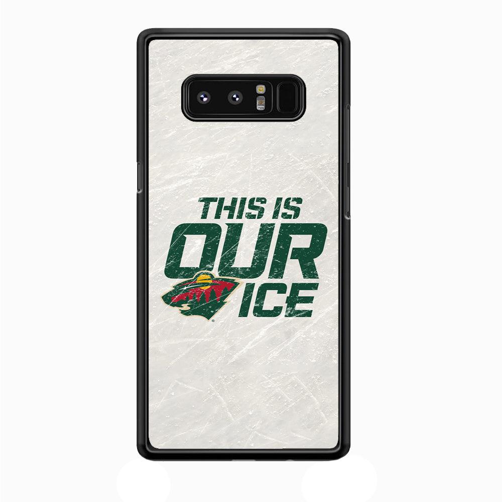 Hockey Minnesota Wild NHL 001 Samsung Galaxy Note 8 Case-Plastic / Full Wrap (3D Case)-Xtracase