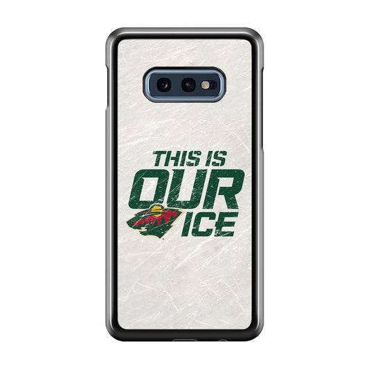 Hockey Minnesota Wild NHL 001 Samsung Galaxy S10E Case-Plastic / Full Wrap (3D Case)-Xtracase