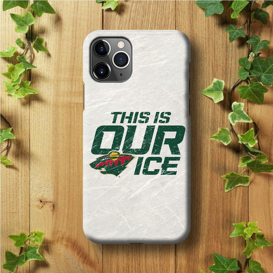 Hockey Minnesota Wild NHL 001 iPhone 11 Pro Case-Plastic / Full Wrap (3D Case)-Xtracase