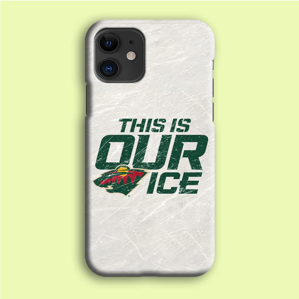 Hockey Minnesota Wild NHL 001 iPhone 12 Case-Plastic / Full Wrap (3D Case)-Xtracase