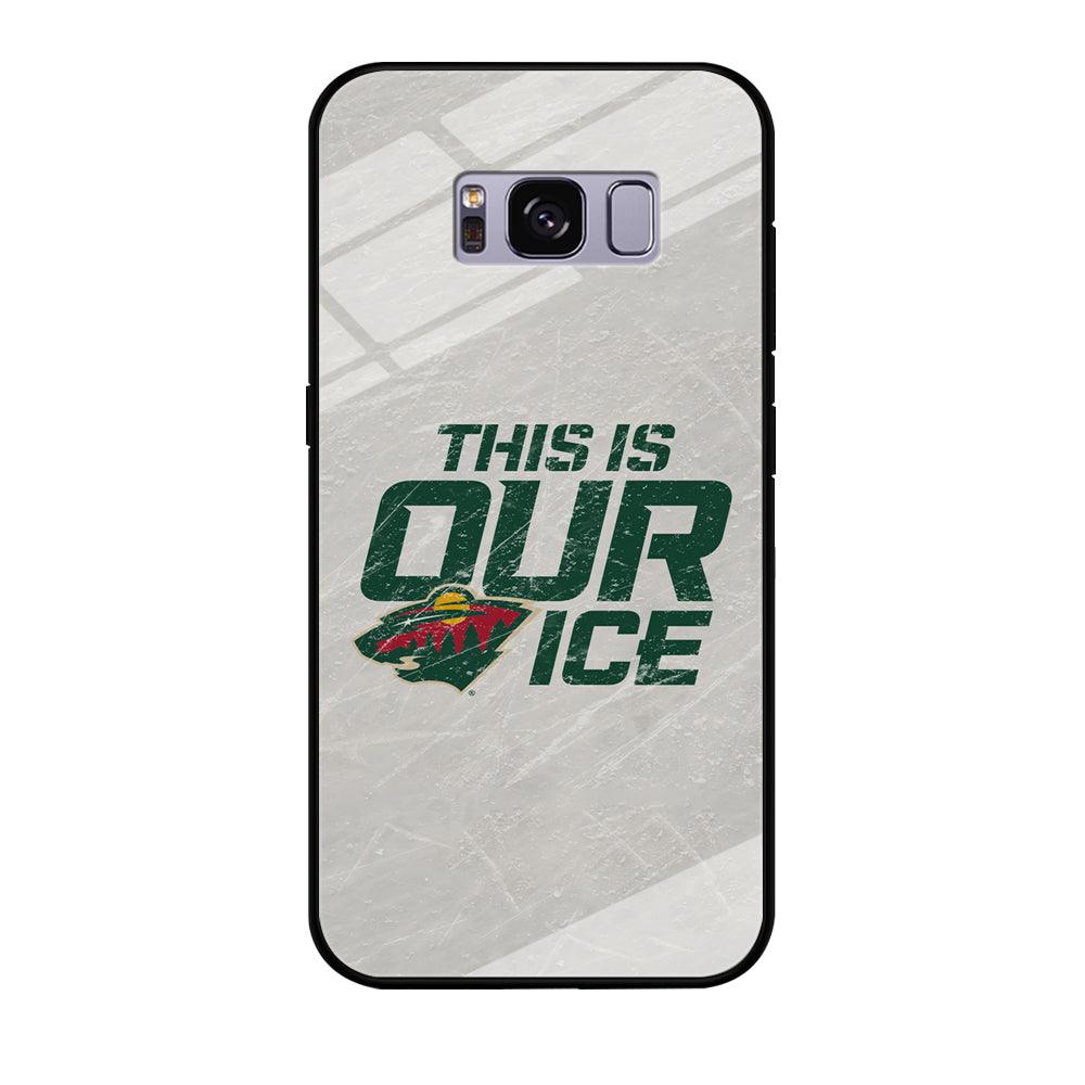 Hockey Minnesota Wild NHL 001 Samsung Galaxy S8 Case-Tempered Glass Case-Xtracase