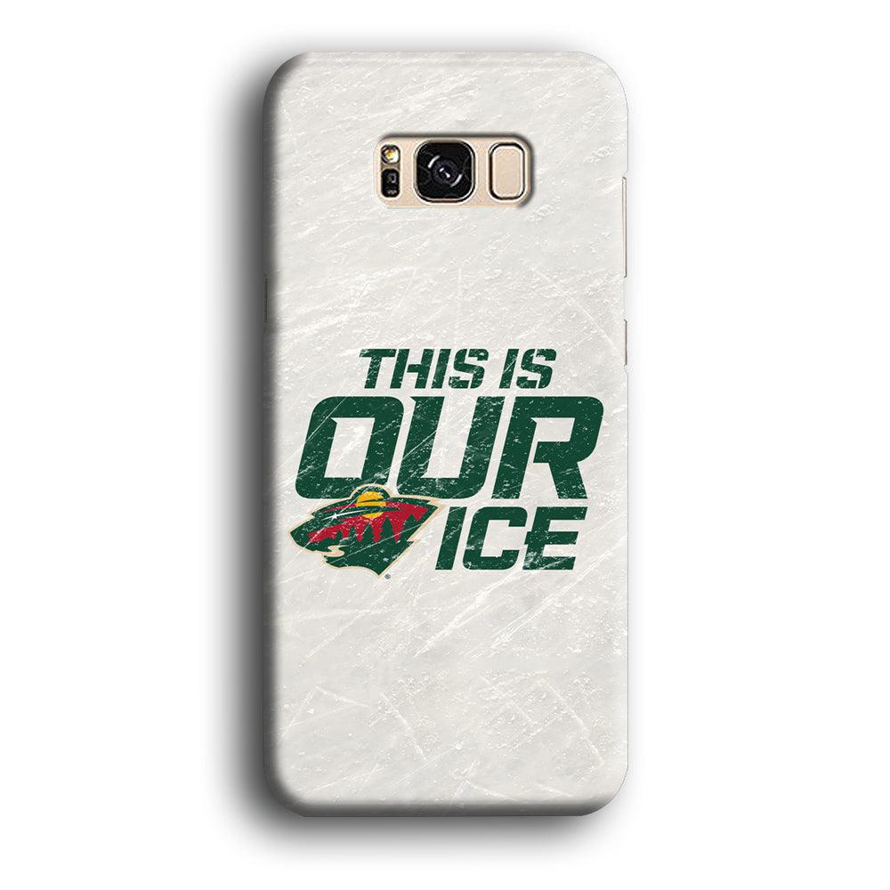 Hockey Minnesota Wild NHL 001 Samsung Galaxy S8 Case-Plastic / Full Wrap (3D Case)-Xtracase