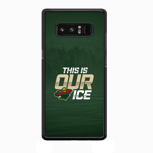 Hockey Minnesota Wild NHL 002 Samsung Galaxy Note 8 Case-Plastic / Full Wrap (3D Case)-Xtracase