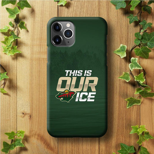 Hockey Minnesota Wild NHL 002 iPhone 11 Pro Case-Plastic / Full Wrap (3D Case)-Xtracase
