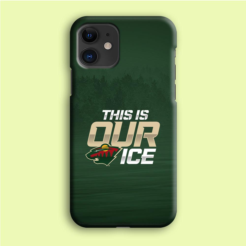 Hockey Minnesota Wild NHL 002 iPhone 12 Mini Case-Plastic / Full Wrap (3D Case)-Xtracase