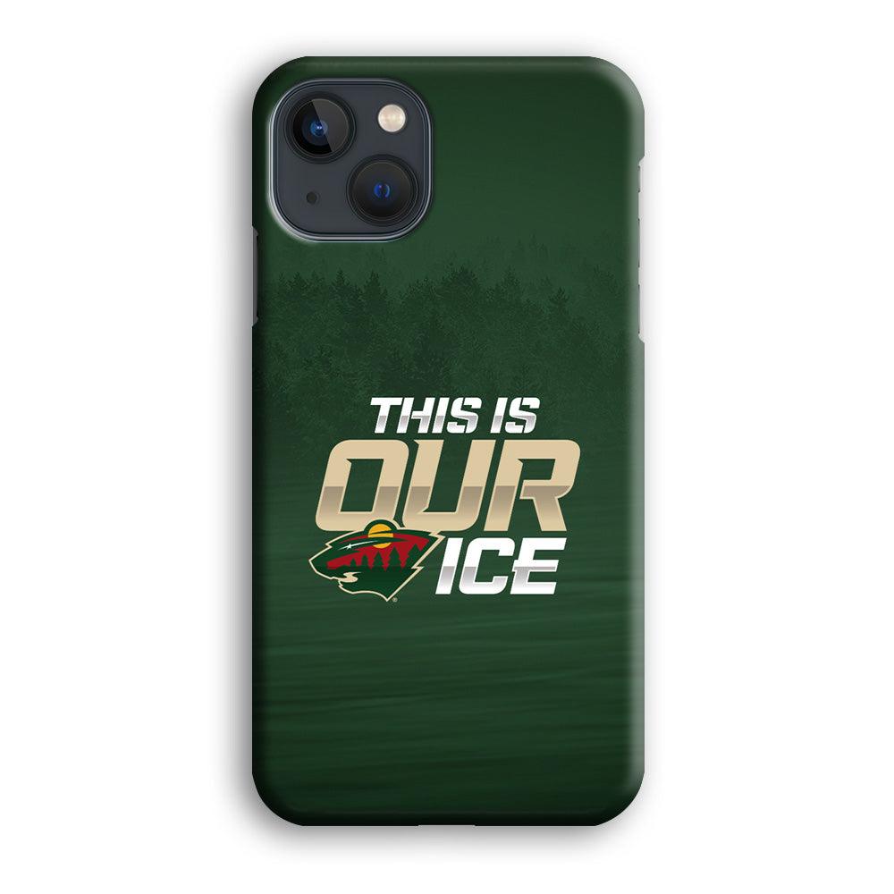 Hockey Minnesota Wild NHL 002 iPhone 13 Case-Plastic / Full Wrap (3D Case)-Xtracase