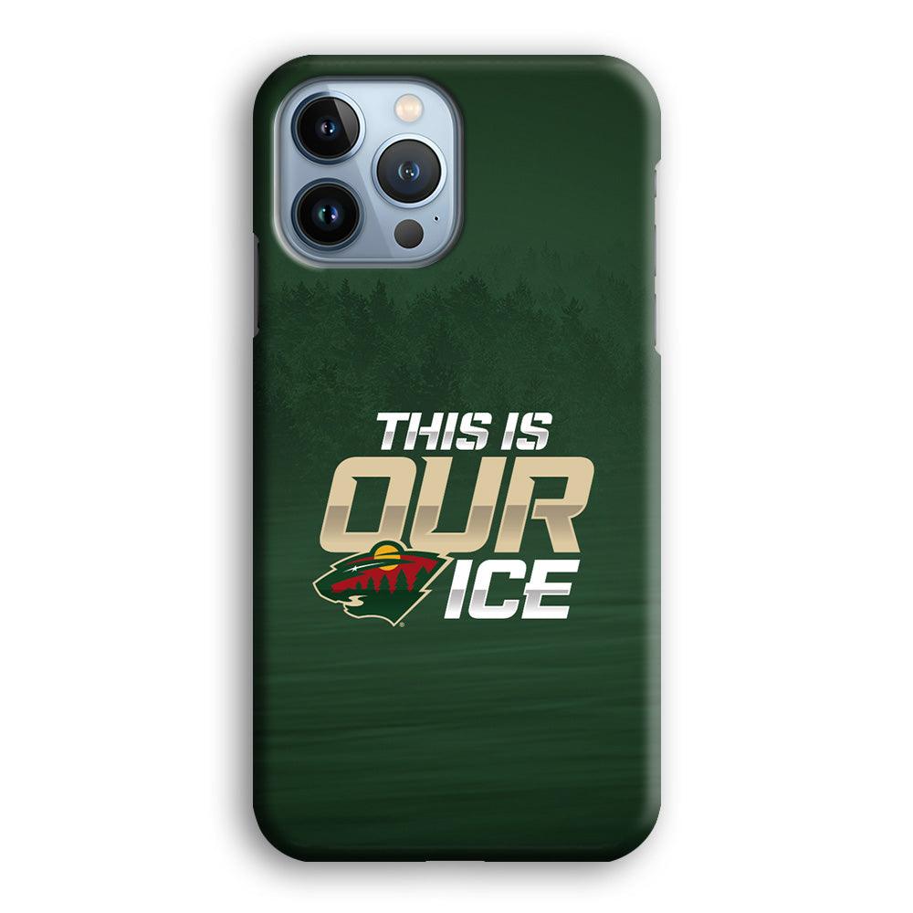 Hockey Minnesota Wild NHL 002 iPhone 13 Pro Case-Plastic / Full Wrap (3D Case)-Xtracase