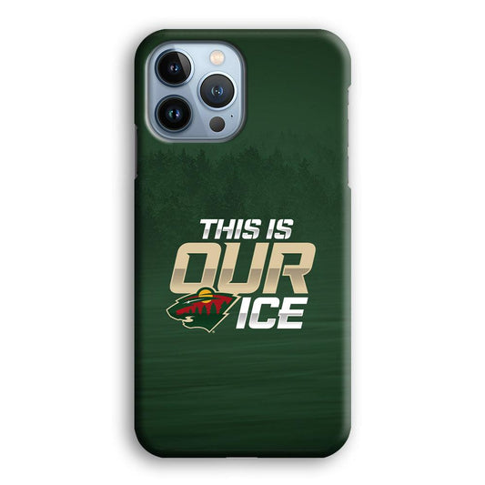 Hockey Minnesota Wild NHL 002 iPhone 13 Pro Case-Plastic / Full Wrap (3D Case)-Xtracase