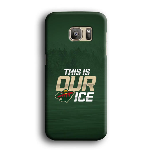 Hockey Minnesota Wild NHL 002 Samsung Galaxy S7 Edge Case-Plastic / Full Wrap (3D Case)-Xtracase