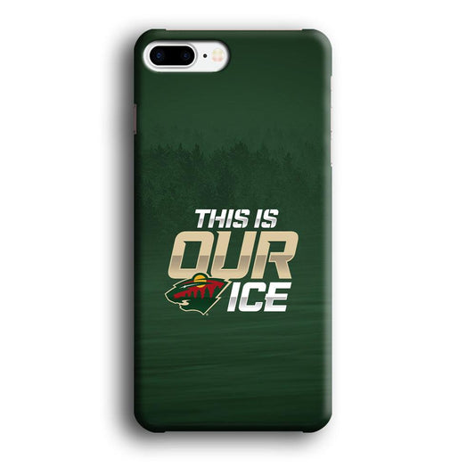 Hockey Minnesota Wild NHL 002 iPhone 8 Plus Case-Plastic / Full Wrap (3D Case)-Xtracase