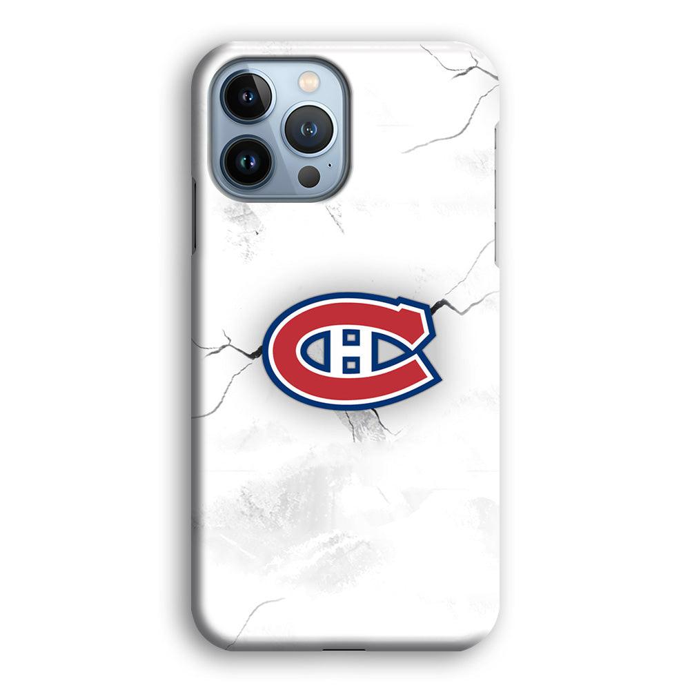 Hockey Montréal Canadiens NHL 001 iPhone 13 Pro Max Case-Plastic / Full Wrap (3D Case)-Xtracase