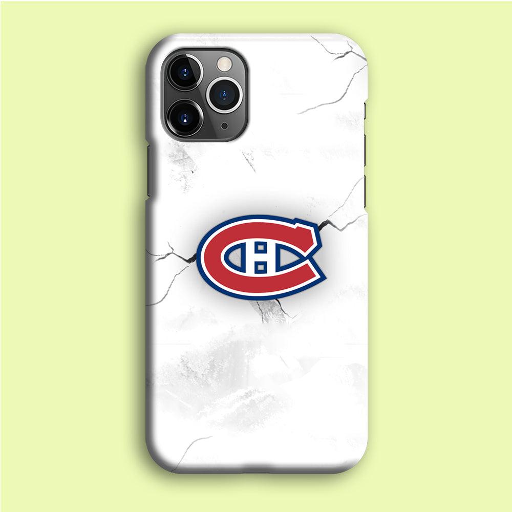 Hockey Montréal Canadiens NHL 001 iPhone 12 Pro Case-Plastic / Full Wrap (3D Case)-Xtracase