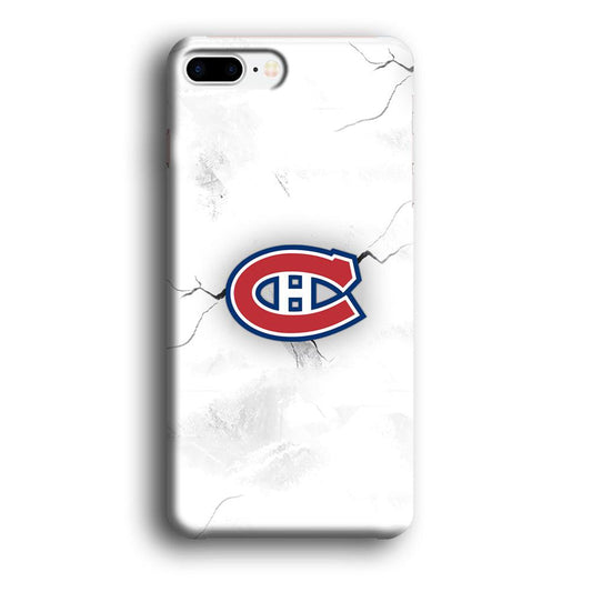 Hockey Montréal Canadiens NHL 001 iPhone 8 Plus Case-Plastic / Full Wrap (3D Case)-Xtracase