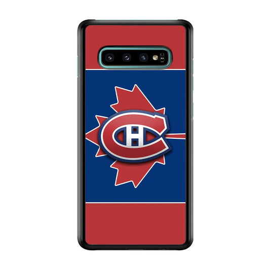 Hockey Montréal Canadiens NHL 002 Samsung Galaxy S10 Plus Case-Plastic / Full Wrap (3D Case)-Xtracase
