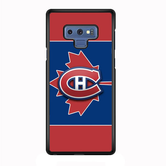 Hockey Montréal Canadiens NHL 002 Samsung Galaxy Note 9 Case-Plastic / Full Wrap (3D Case)-Xtracase