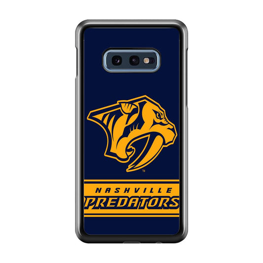 Hockey Nashville Predators NHL 001 Samsung Galaxy S10E Case-Plastic / Full Wrap (3D Case)-Xtracase