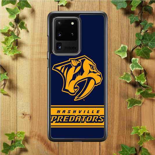 Hockey Nashville Predators NHL 001 Samsung Galaxy S20 Ultra Case-Plastic / Full Wrap (3D Case)-Xtracase