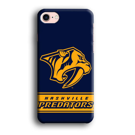 Hockey Nashville Predators NHL 001 iPhone SE 2020 Case-Plastic / Full Wrap (3D Case)-Xtracase