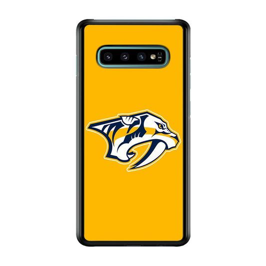 Hockey Nashville Predators NHL 002 Samsung Galaxy S10 Case-Plastic / Full Wrap (3D Case)-Xtracase