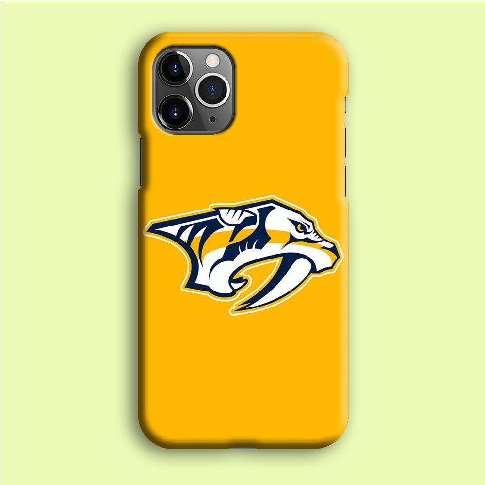 Hockey Nashville Predators NHL 002 iPhone 12 Pro Case-Plastic / Full Wrap (3D Case)-Xtracase
