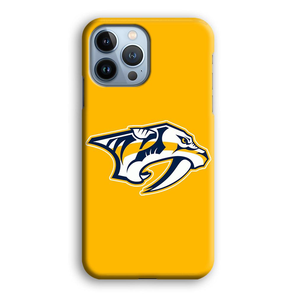 Hockey Nashville Predators NHL 002 iPhone 13 Pro Case-Plastic / Full Wrap (3D Case)-Xtracase