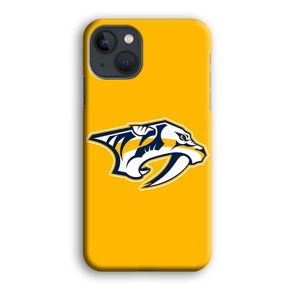 Hockey Nashville Predators NHL 002 iPhone 13 Case-Plastic / Full Wrap (3D Case)-Xtracase