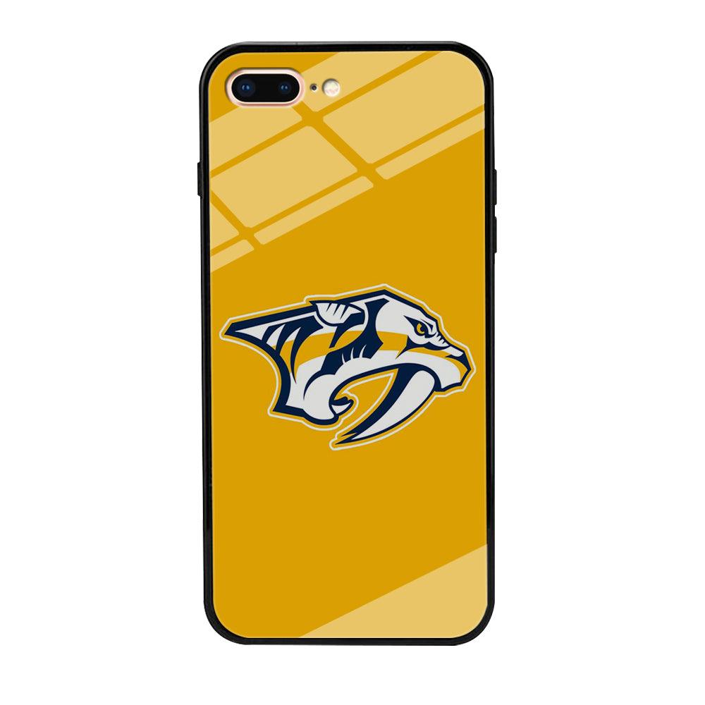 Hockey Nashville Predators NHL 002 iPhone 7 Plus Case-Tempered Glass Case-Xtracase
