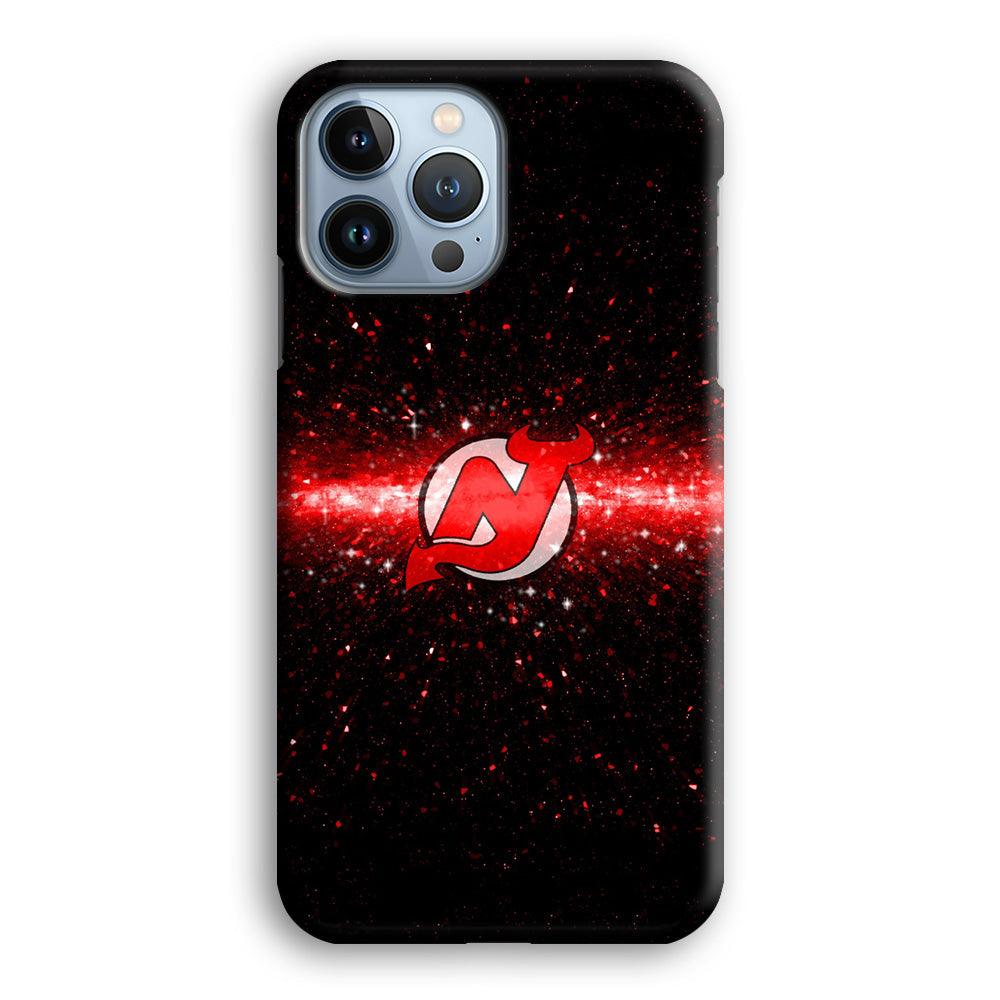 Hockey New Jersey Devils NHL 001 iPhone 13 Pro Max Case-Plastic / Full Wrap (3D Case)-Xtracase